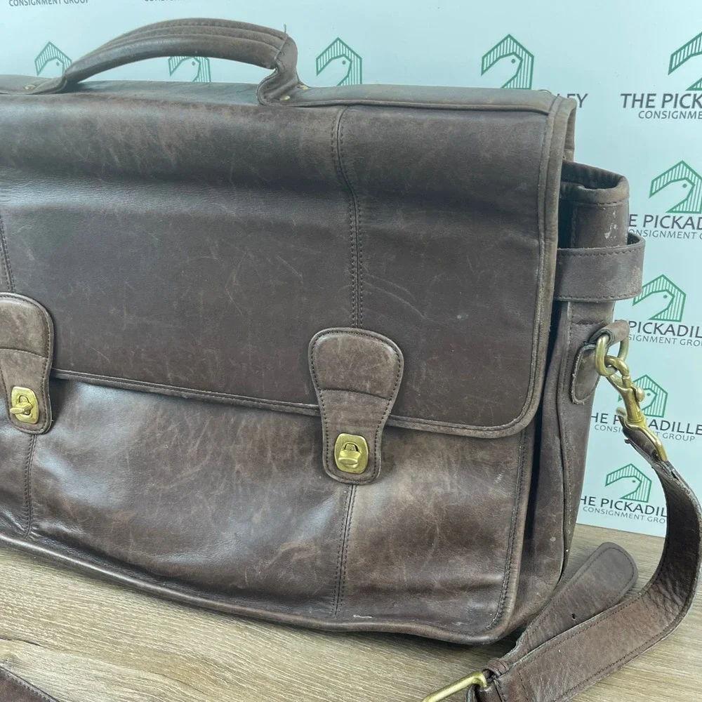 Vintage Coach D8S-0546 Turnlock Leather‎